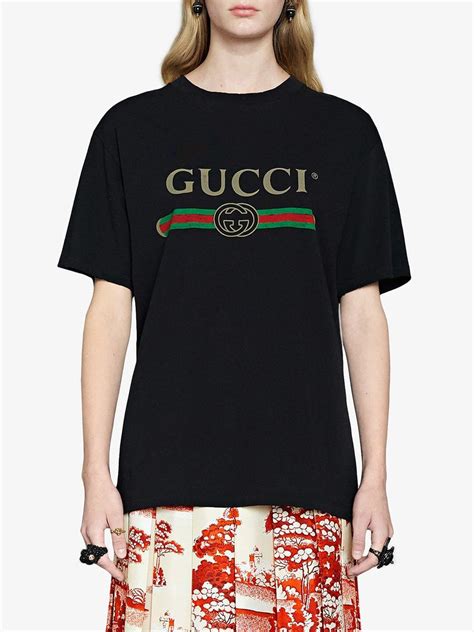 gucci t-shirt woman|women gucci t shirt sale.